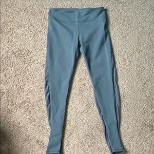 Fabletics gray leggings mesh